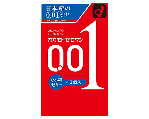 オカモトゼロワン0.01　たっぷりゼリー